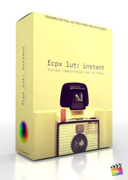 Final Cut Pro X Plugin FCPX LUT Instant from Pixel Film Studios