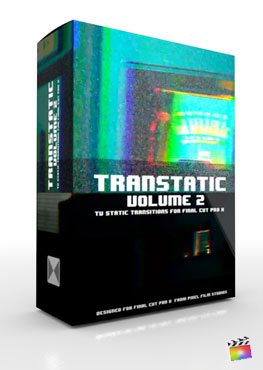Final Cut Pro X Plugin TranStatic Volume 2 from Pixel Film Studios