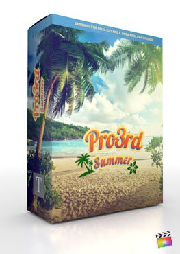 Final Cut Pro X Plugin Pro3rd Summer from Pixel Film Studios