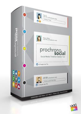 Final Cut Pro X Plugin ProChrono Social from Pixel Film Studios