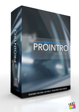 Final Cut Pro X Plugin ProIntro Geometric from Pixel Film Studios