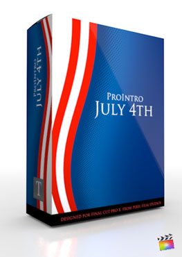 Final Cut Pro X Plugin ProIntro July 4th from Pixel Film Studios