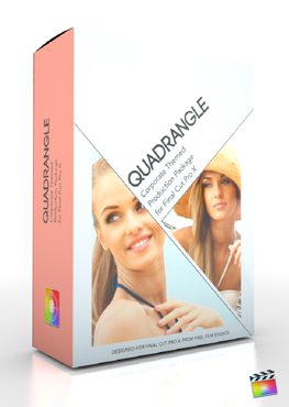 Final Cut Pro X Plugin Production Package Quadrangle from Pixel Film Studios