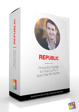 Final Cut Pro X Plugin Production Package Republic from Pixel Film Studios