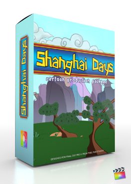 Final Cut Pro X Plugin Production Package Shanghai Days from Pixel Film Studios