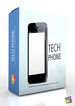 Final Cut Pro X Plugin Production Package Tech Phone from Pixel Film Studios