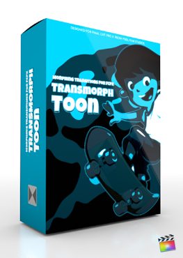 Final Cut Pro X Plugin TransMorph Toon from Pixel Film Studios