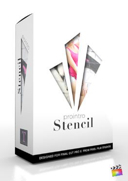 Final Cut Pro X Plugin ProIntro Stencil from Pixel Film Studios