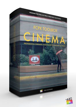 Final Cut Pro X Plugin FCPX Toolbox Cinema from Pixel Film Studios