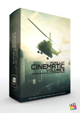 Final Cut Pro X Plugin FCPX LUT Cinematic Volume 4 from Pixel Film Studios