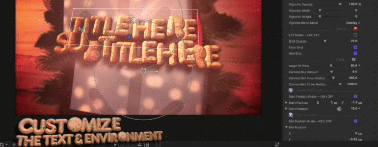 Holiday Theme for FCPX - Pixel Film Studios