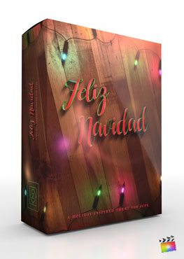 Final Cut Pro X Theme Feliz Navidad from Pixel Film Studios