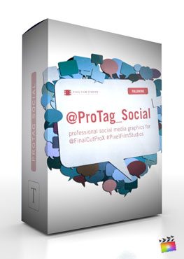 Final Cut Pro X Plugin ProTag Social from Pixel Film Studios