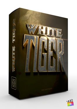 Final Cut Pro X Theme White Tiger from Pixel Film Studios