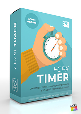 Final Cut Pro X Plugin FCPX Timer from Pixel Film Studios